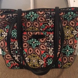 Vera Bradley Small Trimmed Vera in Sierra